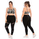 European And American Fitness Suits Plus Size Yoga