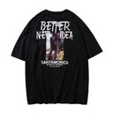 Short Sleeve Men T-shirt Trendy Clothes Summer Loose