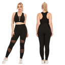 Workout Clothes Suit Plus Size Yoga Tight