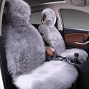 All-inclusive Car Seat Cover Plush Cushion Three-piece Universal