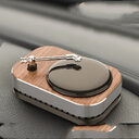 Solar Record Player Rotating Perfume Car Accessories Aromatherapy