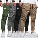 Casual Pants Men Spot Ordinary Youth Trousers Mid-waist