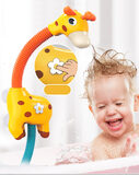 Children Bath Toy Electric Cartoon Giraffe Shower Baby