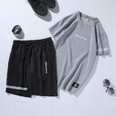 Sports Suit Men's Running Gym Short-sleeved T-shirt Sportswear