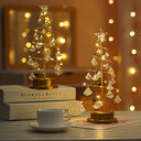 Crystal Christmas Tree Led Lights Indoor Decoration Fairy