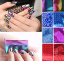 Starry Sky Paper Nail Sticker Art Polish