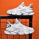 Sports Running Shoes White Men's Summer Breathable