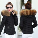 Brown Women'S Parka Jacket Winter Parkas
