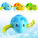 Baby Tortoise Bathroom Toys Bathing In Water Swimming