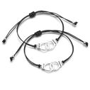 Couple Handcuffs Bracelets Friendship Card