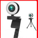 Computer Web Camera Round With Fill Light HD1080P
