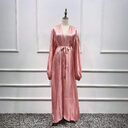 Eid Muslim Abaya Dress Kimono For Women Fashion