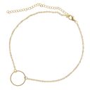Alloy Ring Necklace
