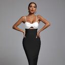 Fashion Waist Hollow Design New Sexy Solid Color