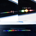 Car Electrocardiogram Creative Sound Wave Chart Sticker