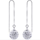 Crystal Earring Earrings Korea Korean Style Fashion Jewelry