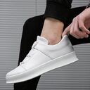 Spring New Brand Men Leather Loafers Slip