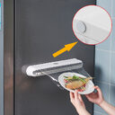 Cling Film Suction Cup Wall-mounted Box Kitchen Adjustable