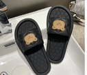 W Bear Slippers Female Home Non-slip Bathing Indoor