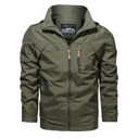 Plus Size Jacket Men's Outdoor Hooded Jackets