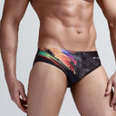 Men's Swimwear Triangle Swimming Shorts Professional Trunks