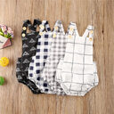 Toddler Baby Boys Romper Summer Newborn Baby Girls Sleeveles