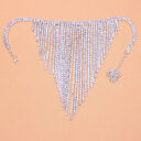 Double Row Necklace Symmetrical Alloy