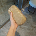 Evening Clutch Bags Diamond-Studded Bag With Chain Shoulder