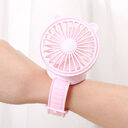 Rechargeable Watch Fan Student Desktop Bear Handheld Mini