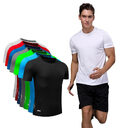 Men Quick Dry T Shirt Running Slim Fit