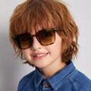 Glasses Sunglasses Retro Multicolored Frame Rice Nail