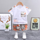Boys' Casual Children's Clothing Short-sleeved Shorts