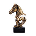 Trongwell Home Decor Bronze Horse Sculpture Statue Living