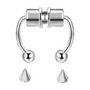 Fake Nose Ring Hip Hoop Rock U Shaped