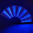 LED Luminous Fan Color Folding