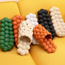 Outer Wear Creative Herringbone Baotou Thick-soled Bathroom Slippers