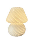 Bedside Lamp Glass Table Retro Bedroom