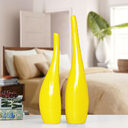 Nordic Gold Plating Ceramic Vases Model Room Home