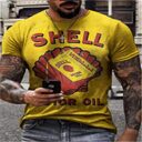 T Shirt For Men Clothes Summer Casual Short