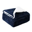 Thickened Flannel Lamb Wool Composite Double Blanket Leisure