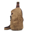 Retro Chest Bag Shoulder Men Canvas