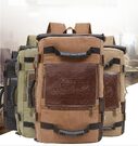 Men Canvas Backpack Huge Travel School Shoulder Computer