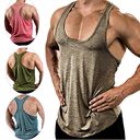 Sublimation Mens Muscle Fitness Sports Workout Cross Fit