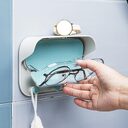 Bathroom Wall Holder Punch-free Wall-mounted Convenient Practical Washroom