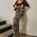 Sweatpants Women Wid Leg Loose Flare Pants Joggers