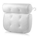 Bathroom Suction Cup Pillow Mesh Bath Bathtub