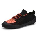 Outdoor Casual Men'S Shoes Round Toe Solid Color