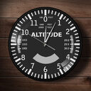 Metal Case Wall Clock Silent
