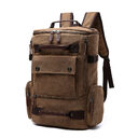 Men's Backpack Vintage Canvas Travel Bags Large Capacity