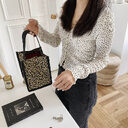 Ladies Shoulder Bags Crossbody Canvas Flower